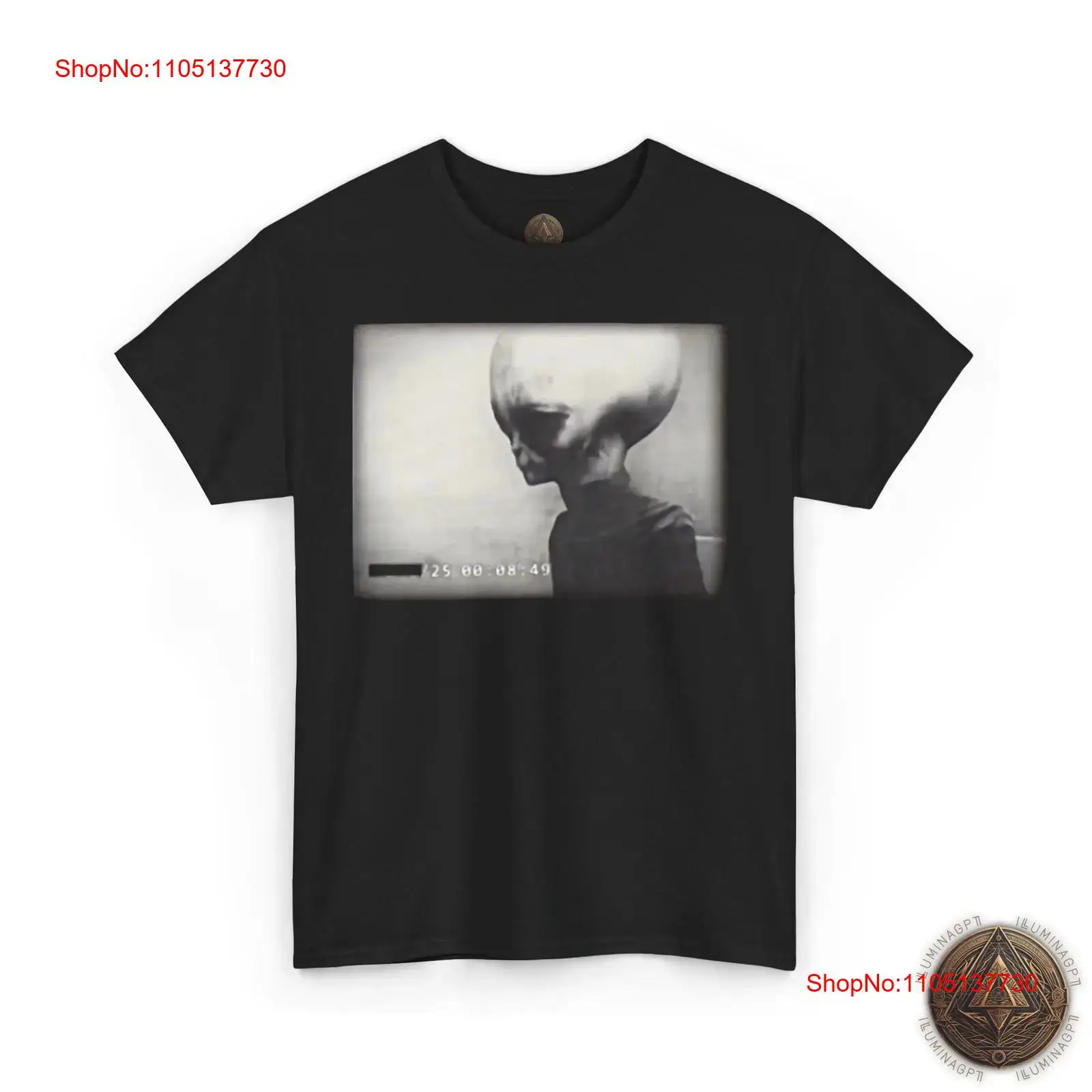 Vintage Fashion Jersey - Skinny Bob T Shirt Roswell Alien