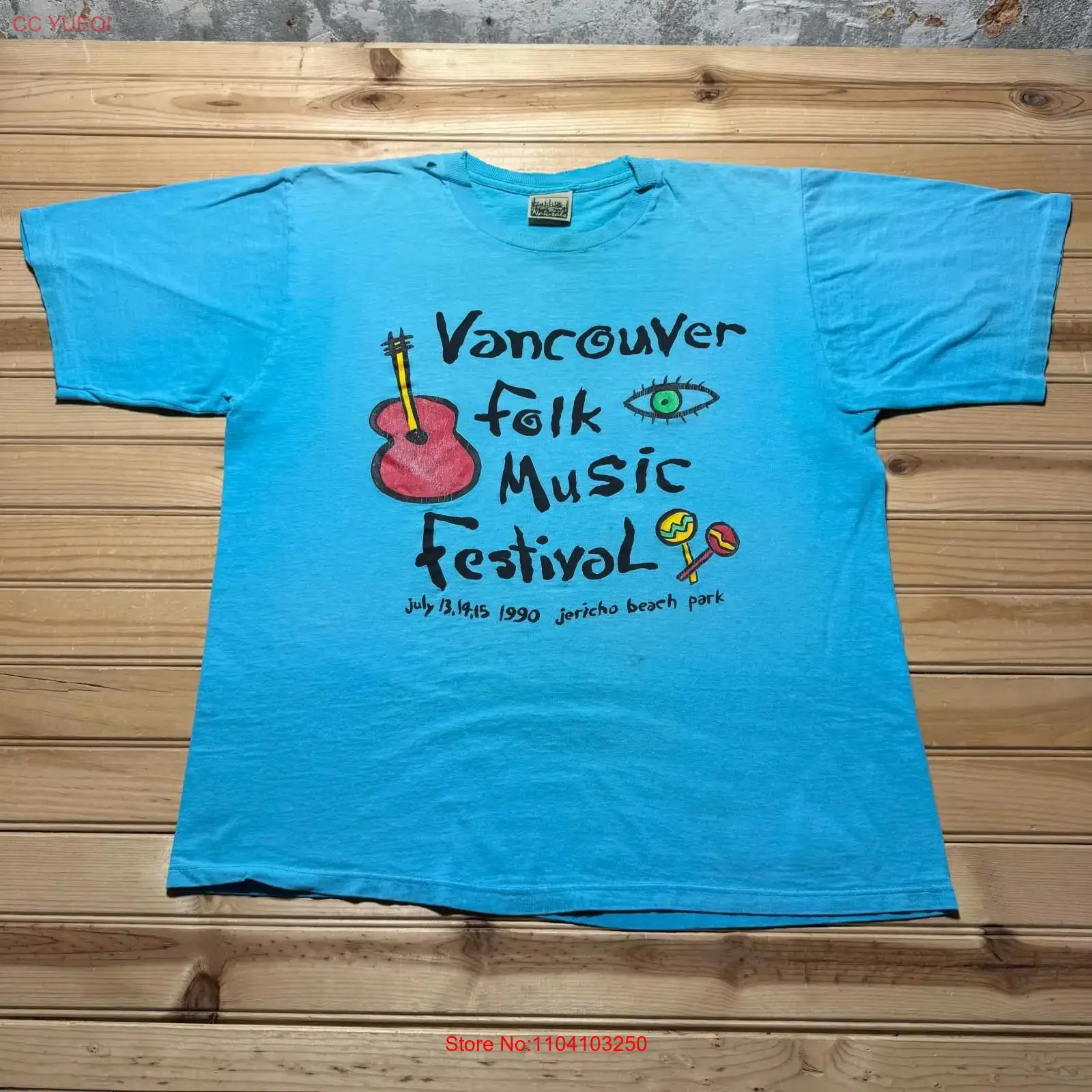 Vintage Fashion Vancouver - Vintage 1990 Vancouver Folk Music Festival