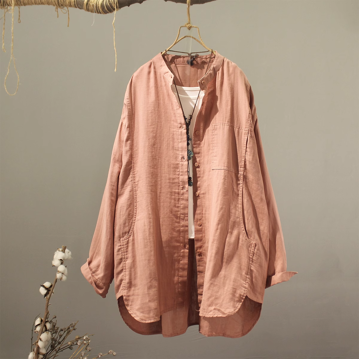 Vintage Fashion In Japan - 2026 Middle-aged women's clothing 100% cotton