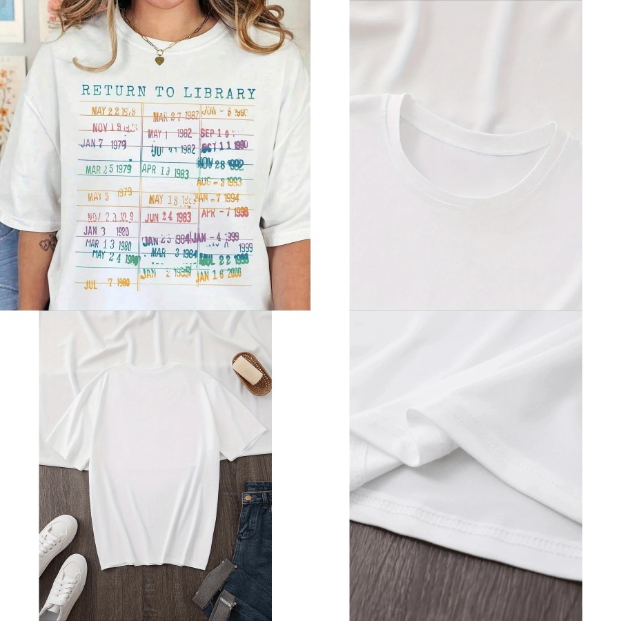 Vintage Fashion Library - 【New style】Return To Library Shirt Vintage