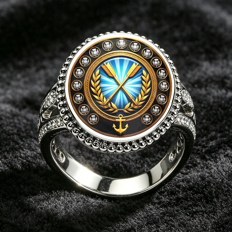 Vintage Fashion Meaning - Elegant Silver Ring with Vintage Floral