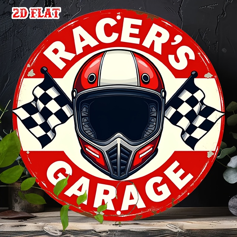 2D Flat 1pc Vintage Metal Sign - Vintage Fashion Look ulasan dan harga