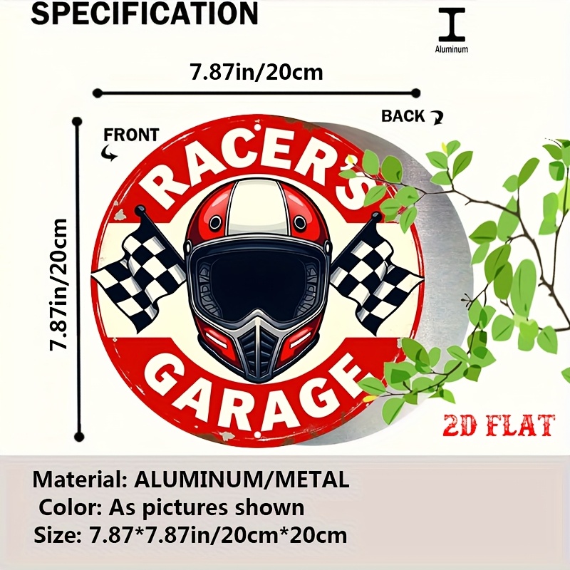 2D Flat 1pc Vintage Metal Sign - Vintage Fashion Look ulasan dan harga