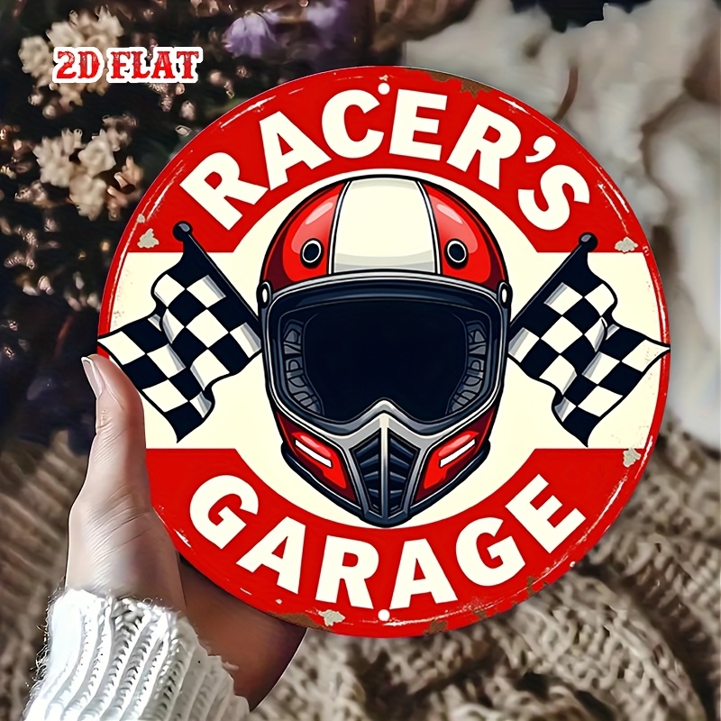 2D Flat 1pc Vintage Metal Sign - Vintage Fashion Look ulasan dan harga