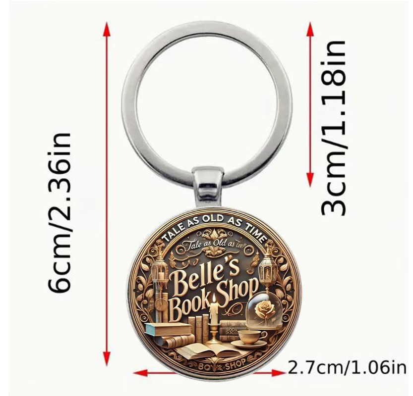 Vintage Literature Keychain Li - Vintage Fashion Library ulasan dan harga