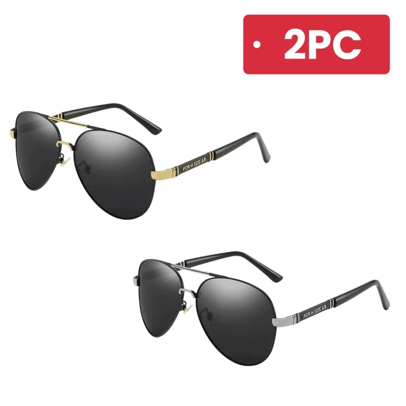 Classic Pilot Polarized Sungla - Vintage Fashion Wholesale ulasan dan harga