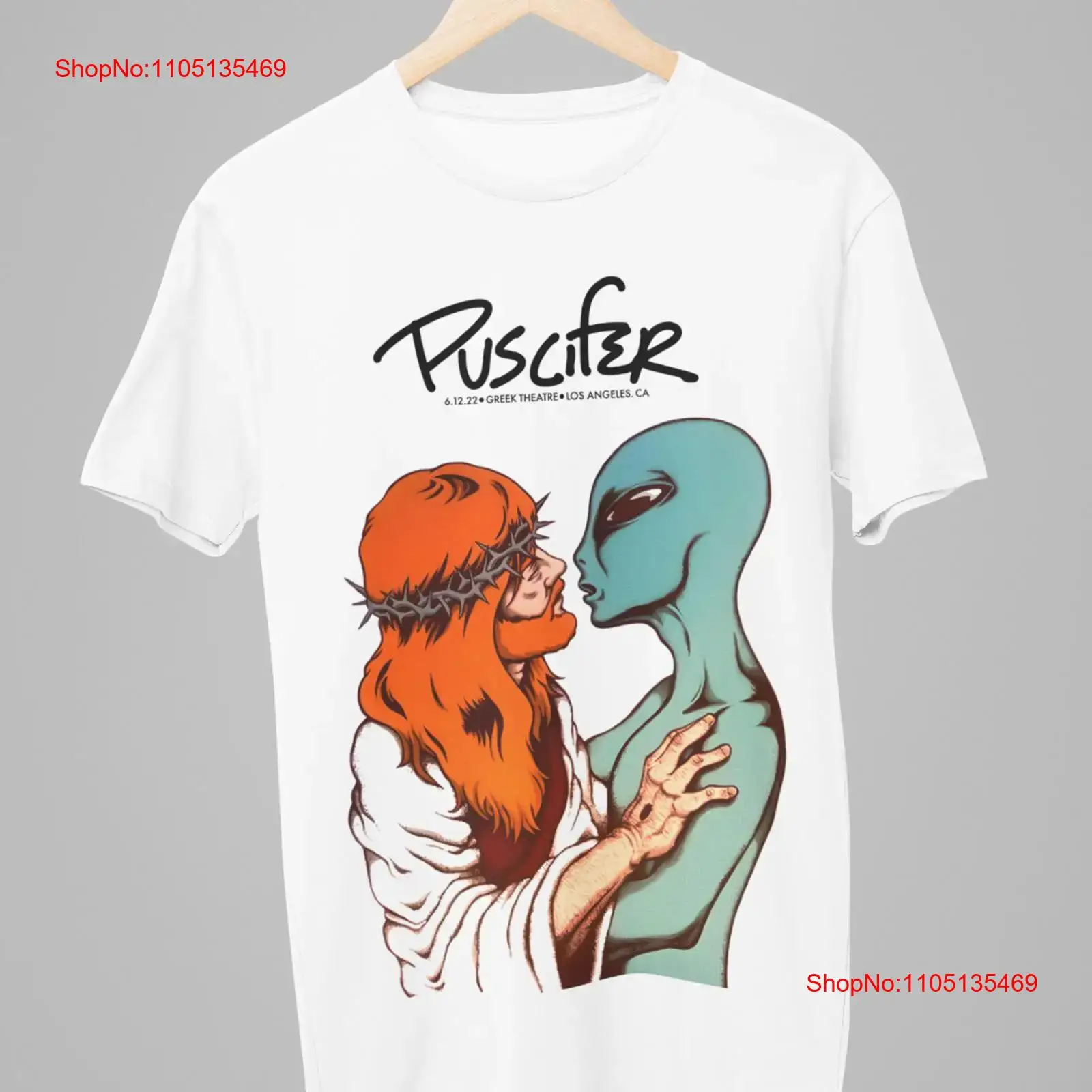 Puscifer Los Angeles Gig Poste - Vintage Fashion Jersey ulasan dan harga
