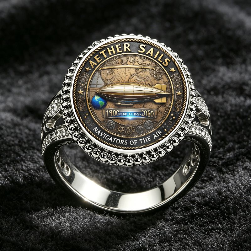Vintage Silver Ring with Mysti - Vintage Fashion Meaning ulasan dan harga