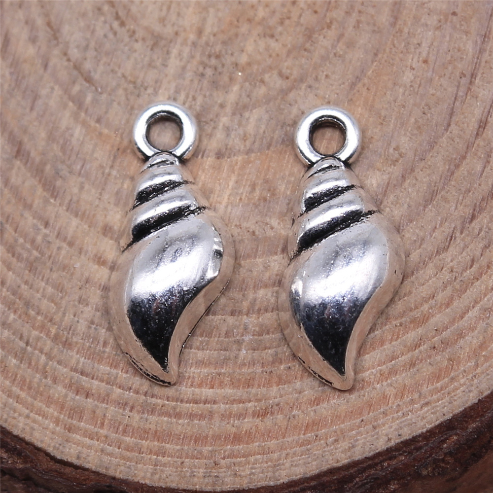 20pcs 16x17mm Antique Silver C - Vintage Fashion Stores ulasan dan harga