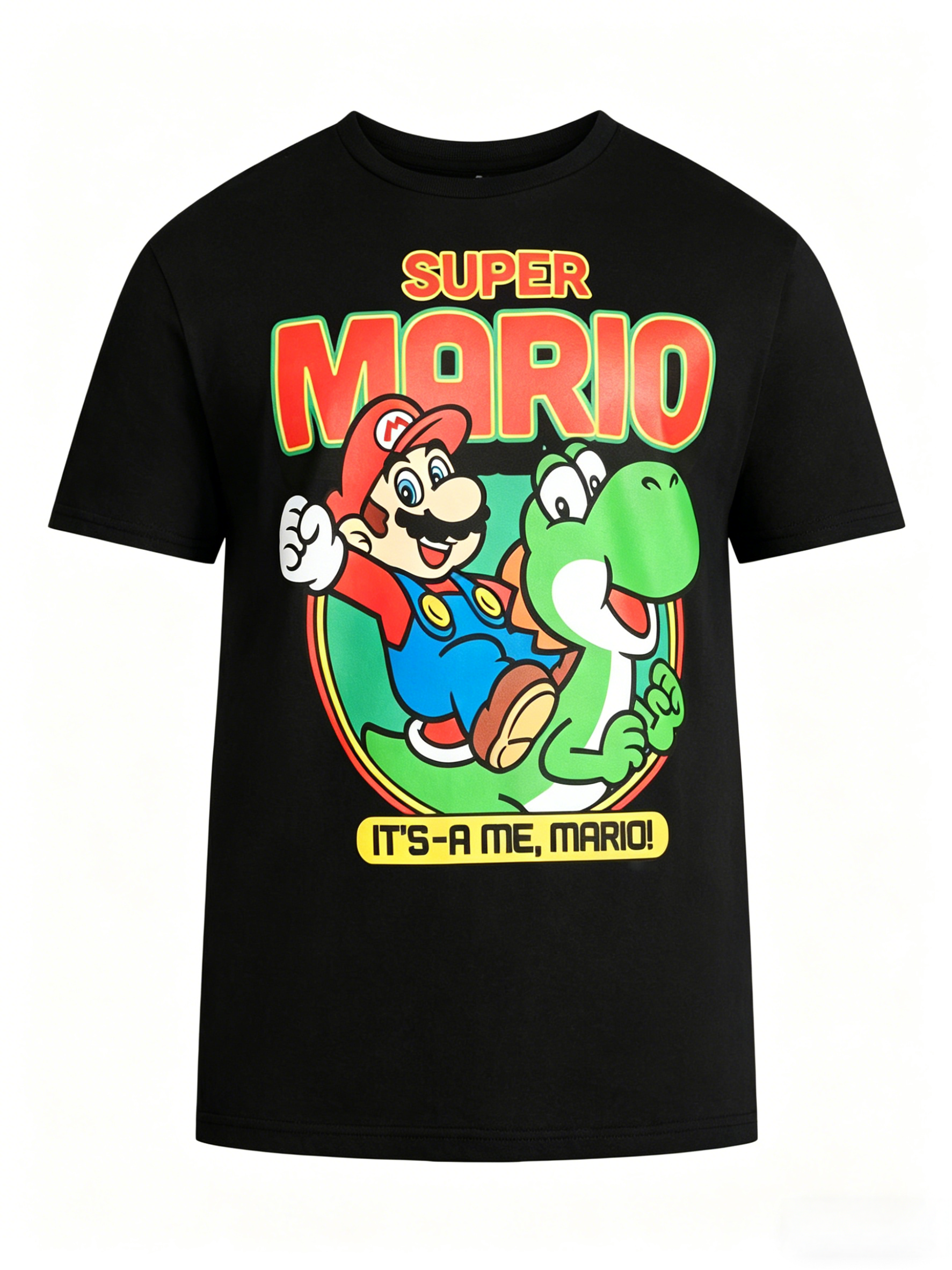 Super Mario Vintage Cartoon T- - Vintage Fashion In Japan ulasan dan harga