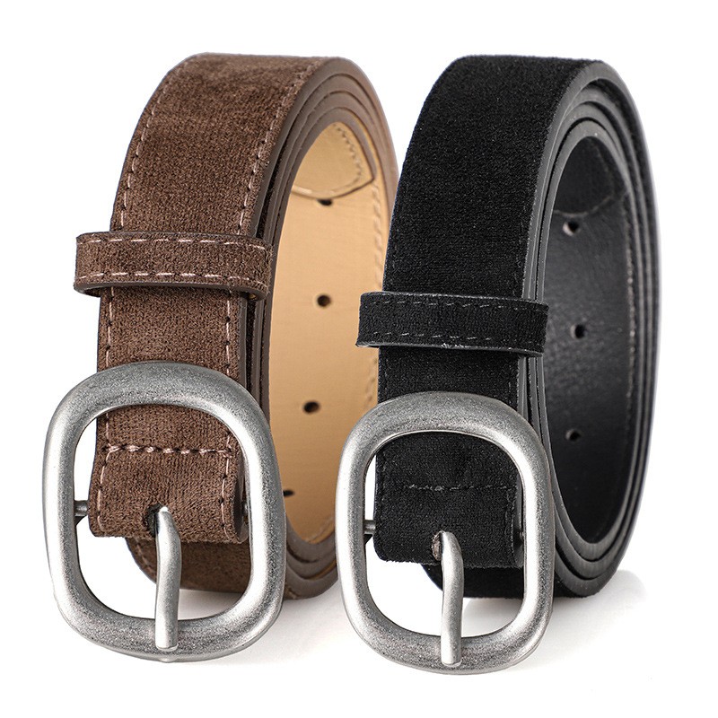 Ladies' belt, imitation suede- - Vintage Fashion Look ulasan dan harga