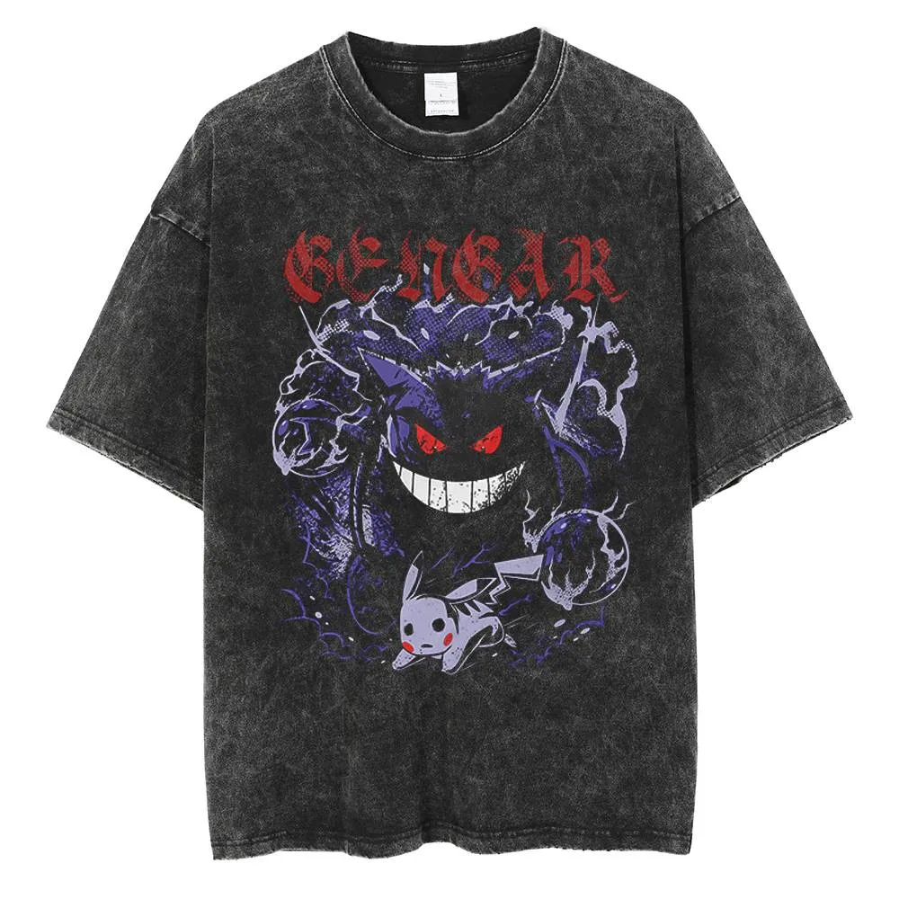 Pokémon Gengar and Pikachu Ani - Vintage Fashion In Japan ulasan dan harga