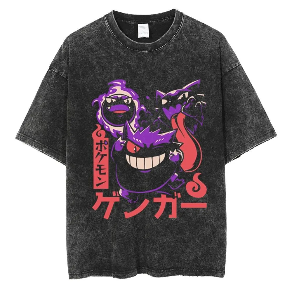 Pokémon Gengar and Pikachu Ani - Vintage Fashion In Japan ulasan dan harga