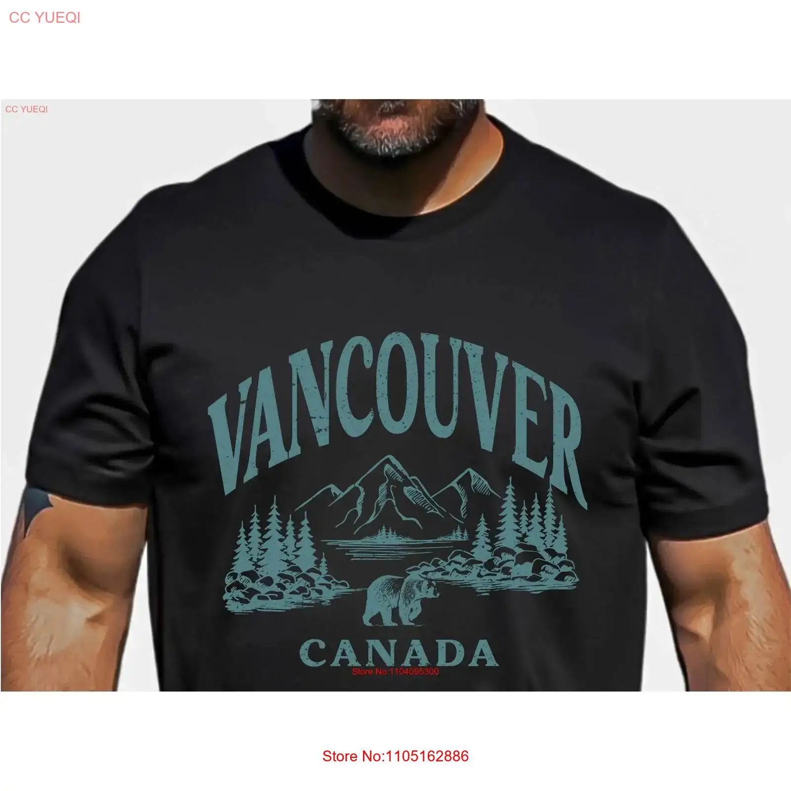 Vintage Vancouver T Shirt Teal - Vintage Fashion Vancouver ulasan dan harga