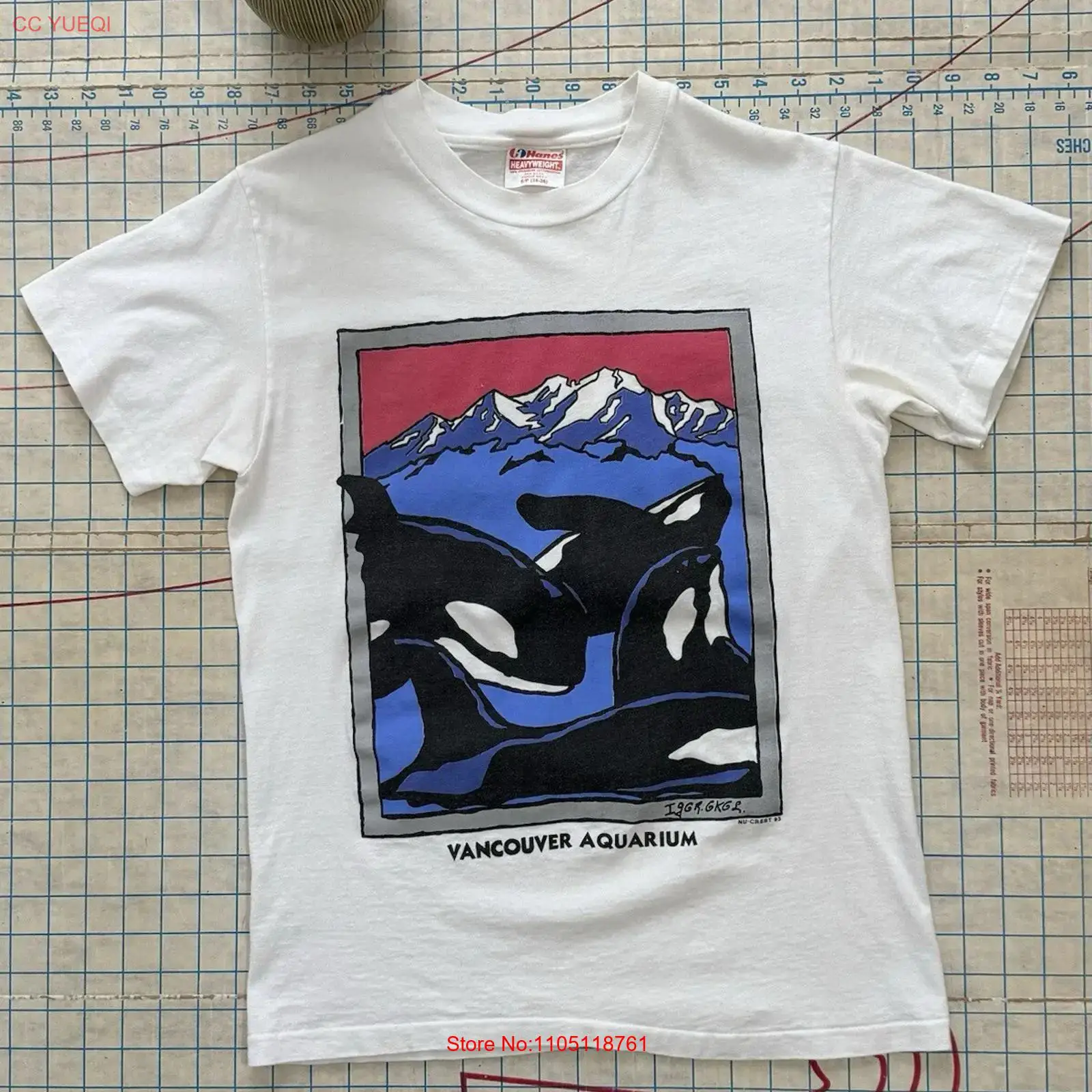 Vintage Vancouver Aquarium Orc - Vintage Fashion Vancouver ulasan dan harga