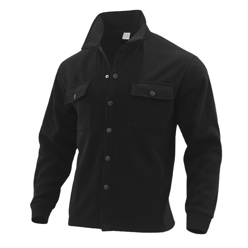 Work Jacket Male Outerwear Sli - Vintage Zipper ulasan dan harga
