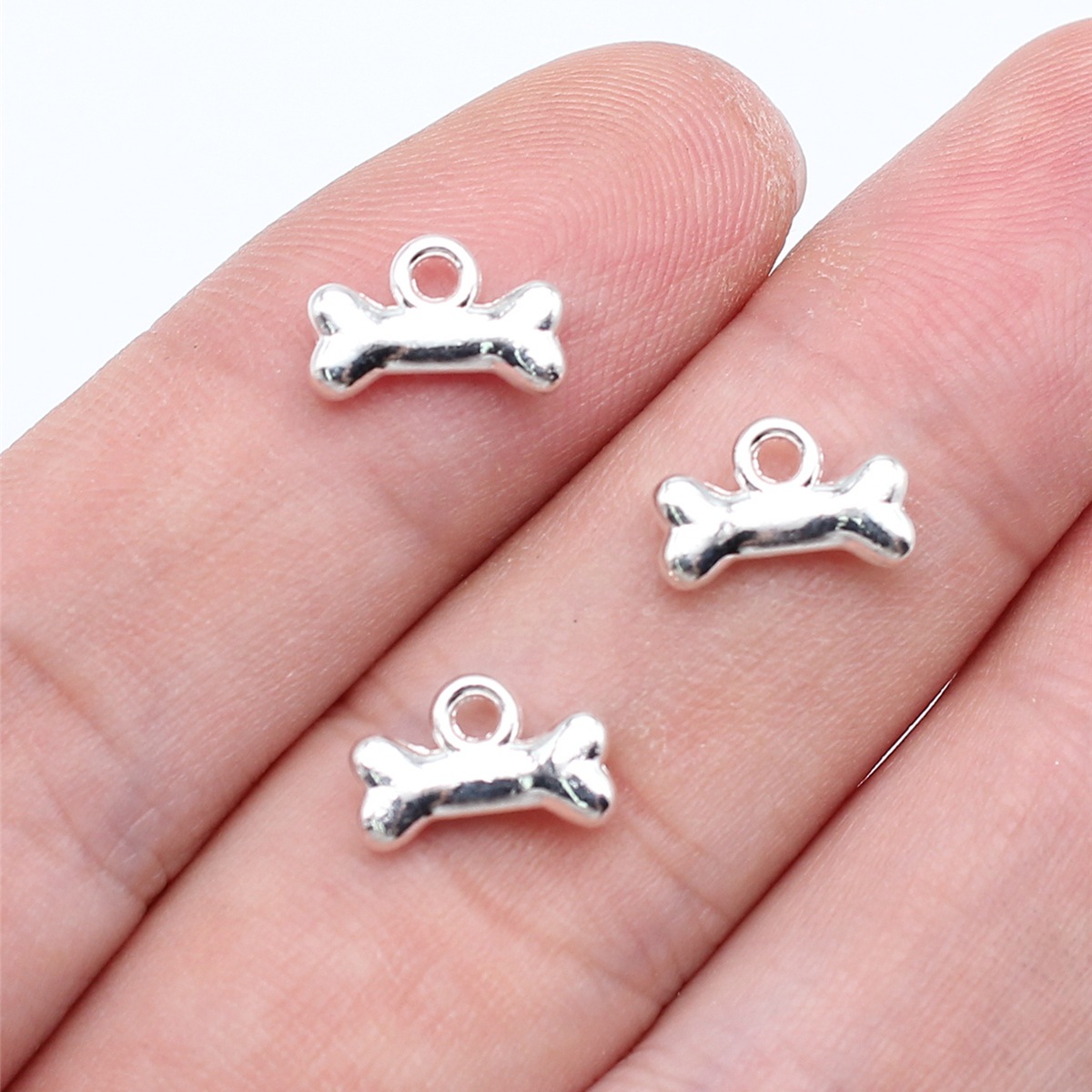20pcs 10x7mm 5 Colors Dog Bone - Vintage Fashion Stores ulasan dan harga