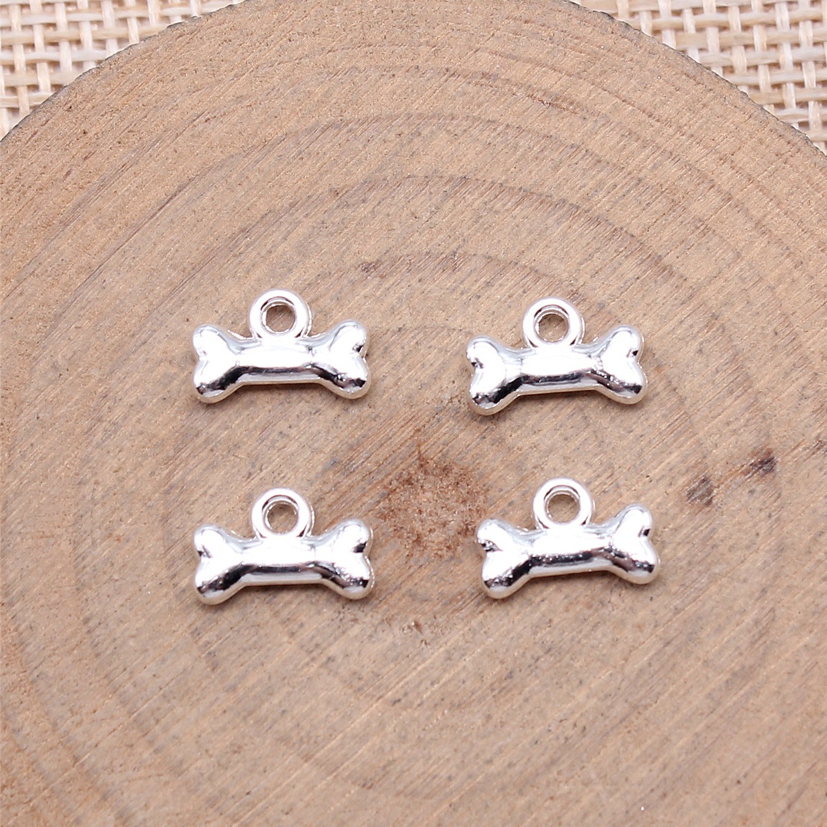 20pcs 10x7mm 5 Colors Dog Bone - Vintage Fashion Stores ulasan dan harga