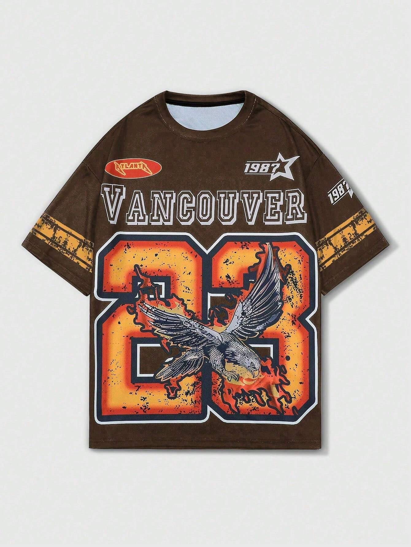Women's Summer Vancouver Print - Vintage Fashion Vancouver ulasan dan harga