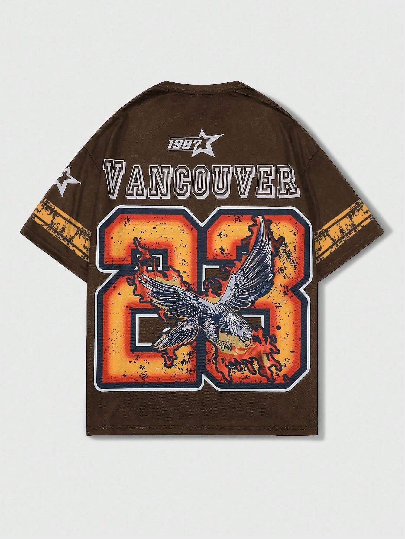 Women's Summer Vancouver Print - Vintage Fashion Vancouver ulasan dan harga