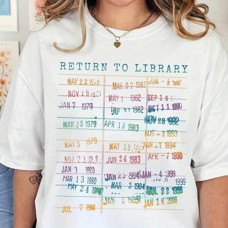 【New style】Return To Library S - Vintage Fashion Library ulasan dan harga