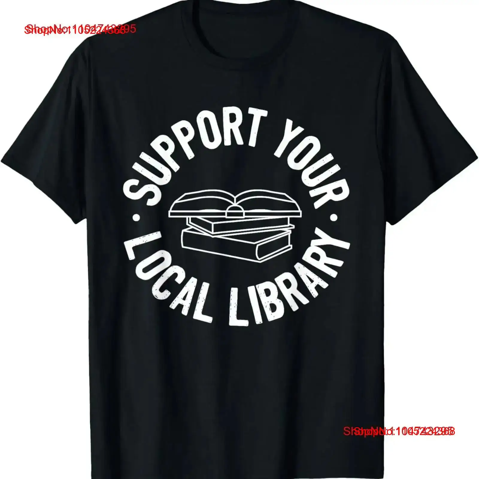 Support Your Local Library T S - Vintage Fashion Library ulasan dan harga