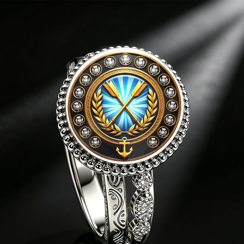 Elegant Silver Ring with Vinta - Vintage Fashion Meaning ulasan dan harga