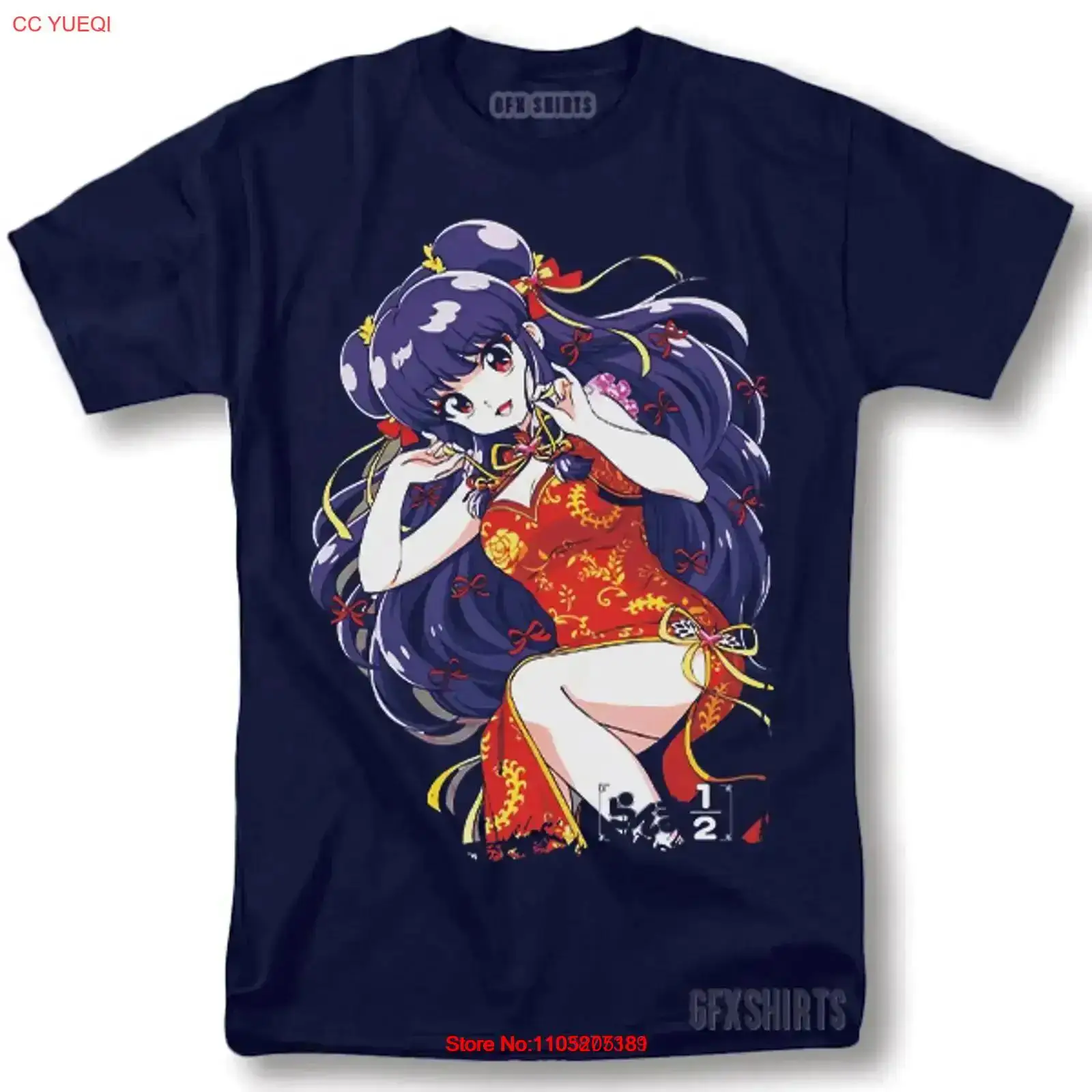 Ranma 1 2 T Shirt Anime Manga  - Vintage Fashion Jersey ulasan dan harga