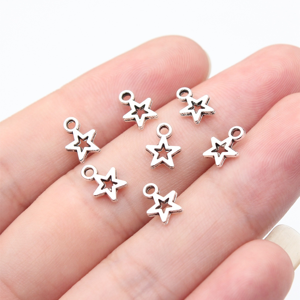 80pcs 8.5x6.2mm(0.33x0.24inch) - Vintage Fashion Stores ulasan dan harga