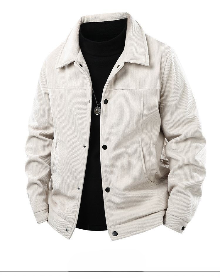 Jacket Coat Button Mens Cordur - Vintage Fashion Library ulasan dan harga