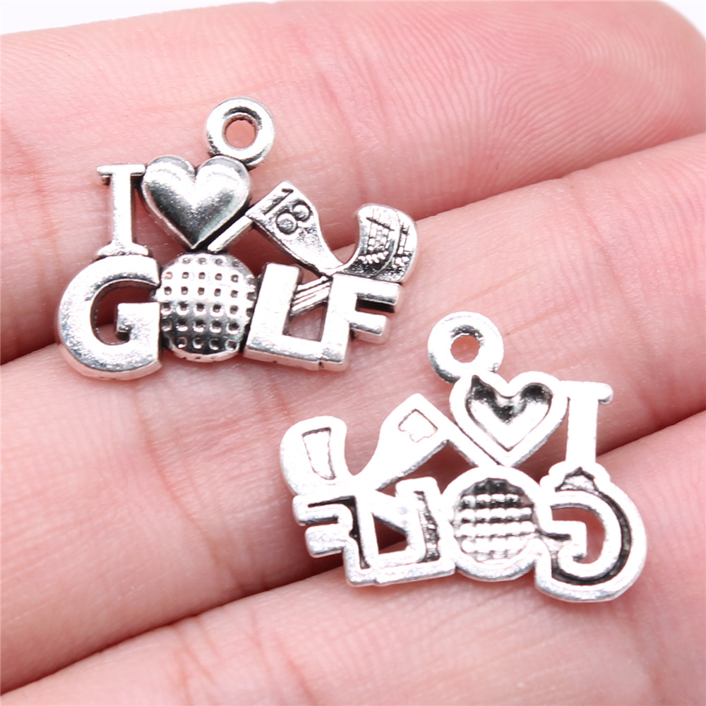 WYSIWYG 20pcs 22x18mm 2 Colors - Vintage Fashion Stores ulasan dan harga