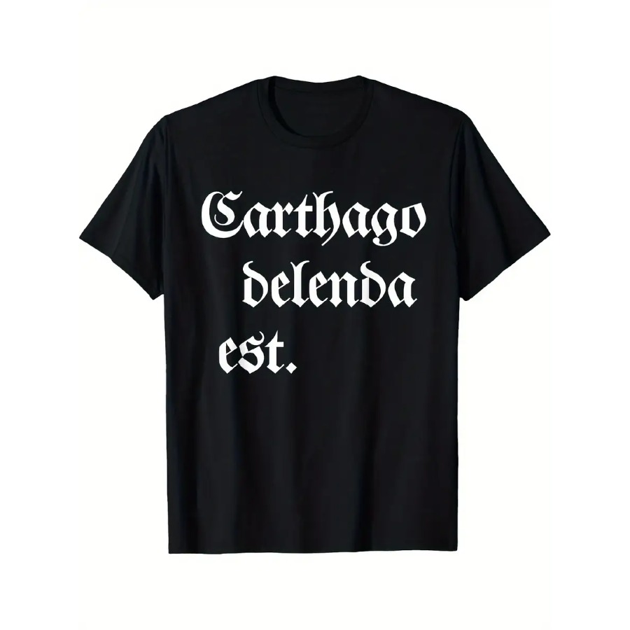 Men's Vintage Carthago Delenda - Vintage Fashion History ulasan dan harga