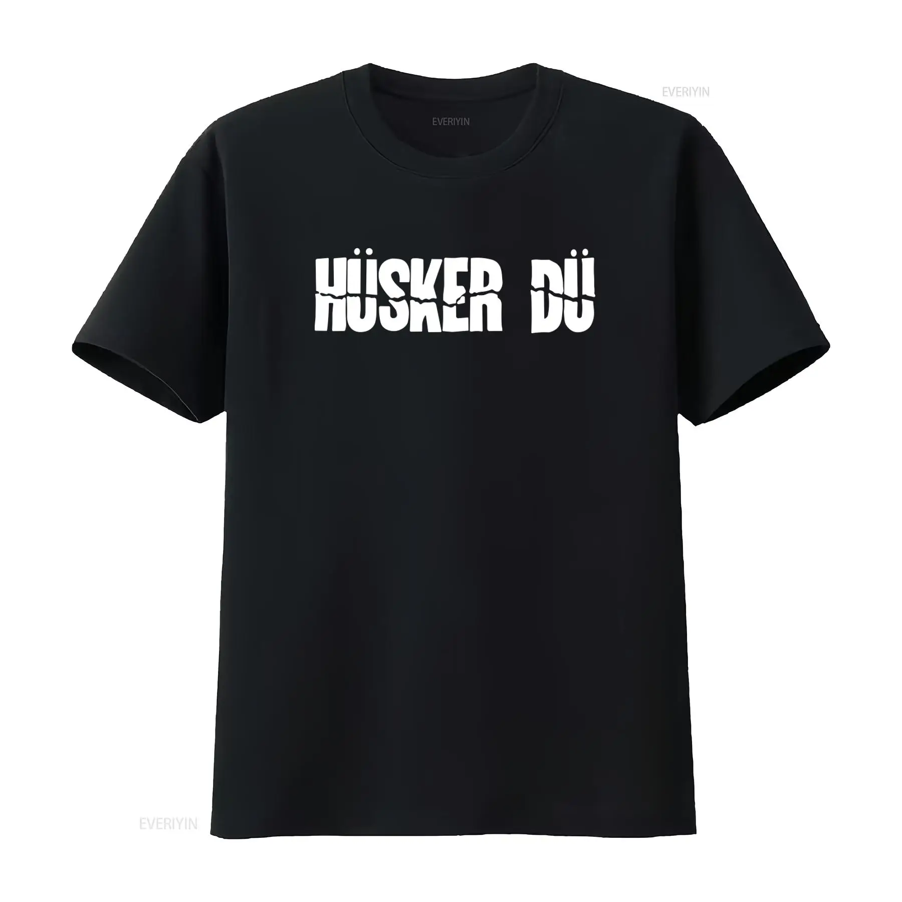 Husker Du Rock Band Print T Sh - Vintage Fashion Jersey ulasan dan harga