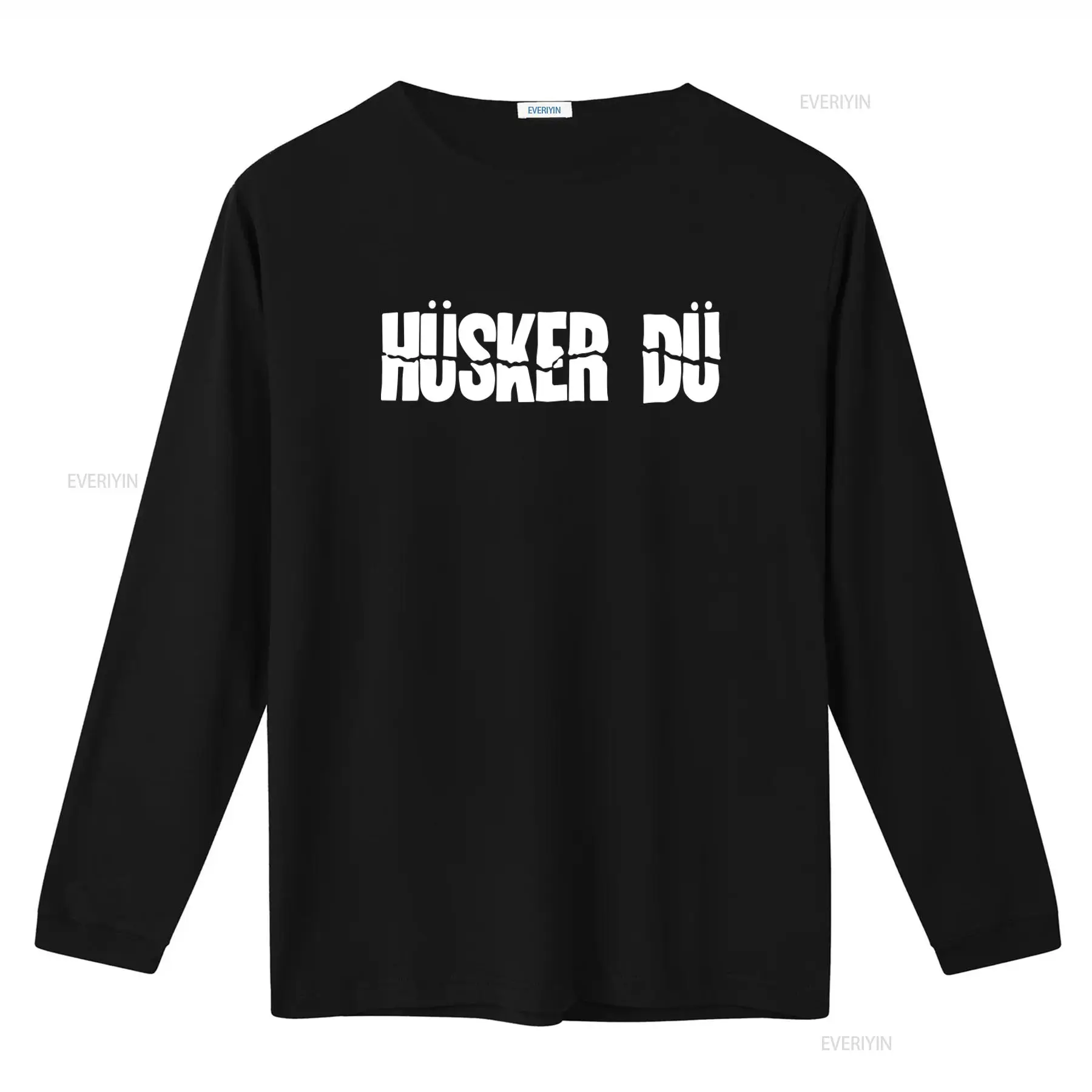 Husker Du Rock Band Print T Sh - Vintage Fashion Jersey ulasan dan harga