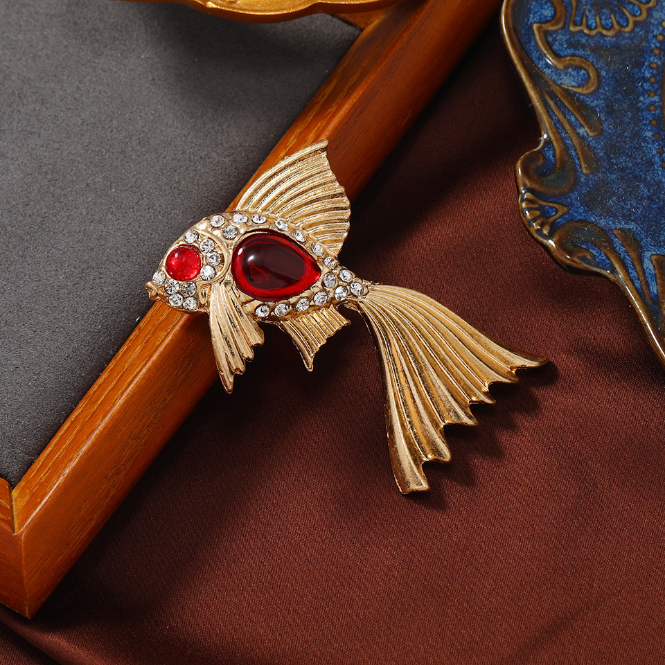 Chinese Style Vintage Goldfish - Vintage Fashion Meaning ulasan dan harga