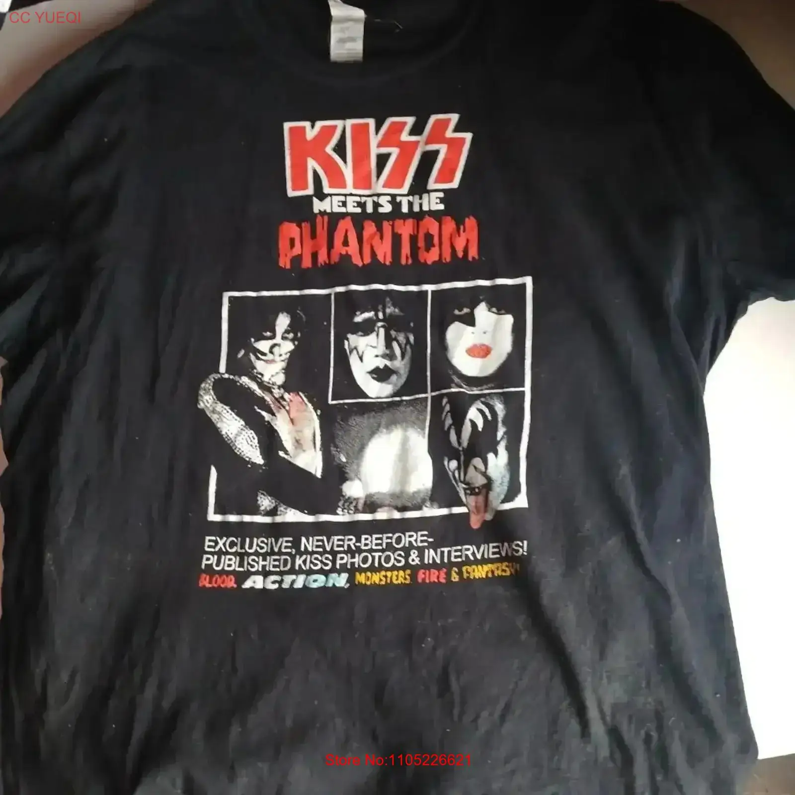 KISS Meets The Phantom Of Park - Vintage Fashion Jersey ulasan dan harga